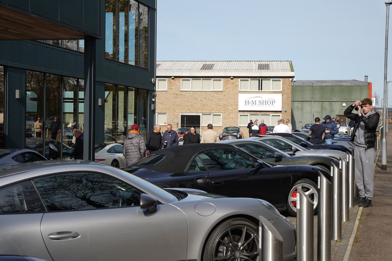 Porsche Owners Club GB visit Hilton & Moss