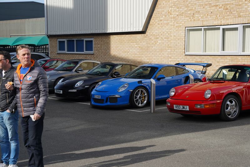 Porsche Owners Club GB visit Hilton & Moss