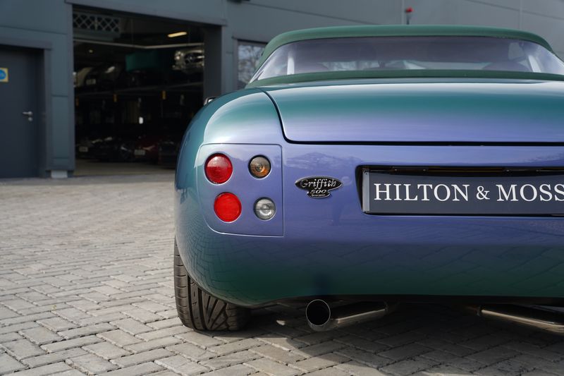 We serviced the lowest mileage TVR Griffith 500SE in the world?