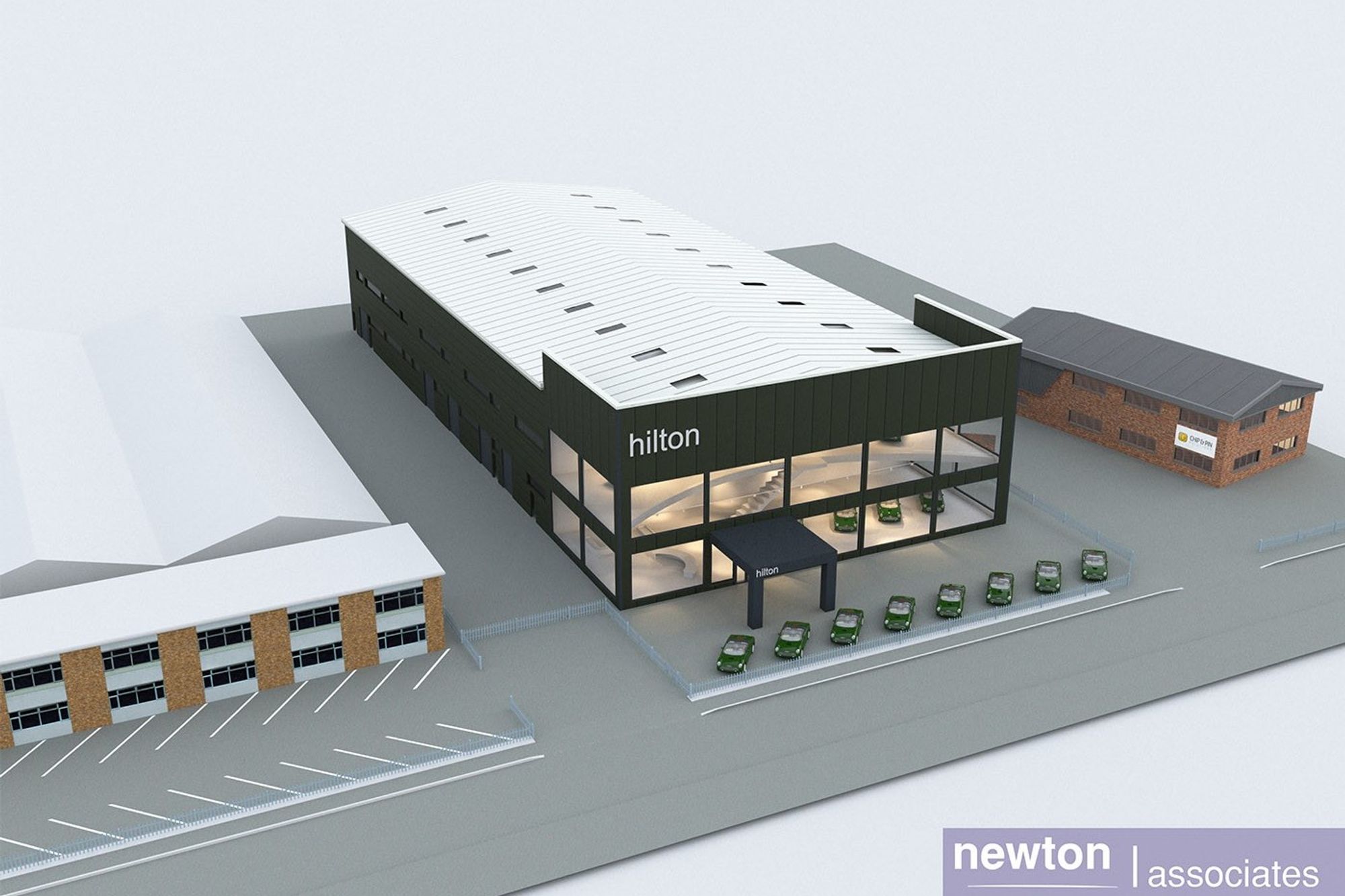 Showroom and Storage Facility Commences Construction