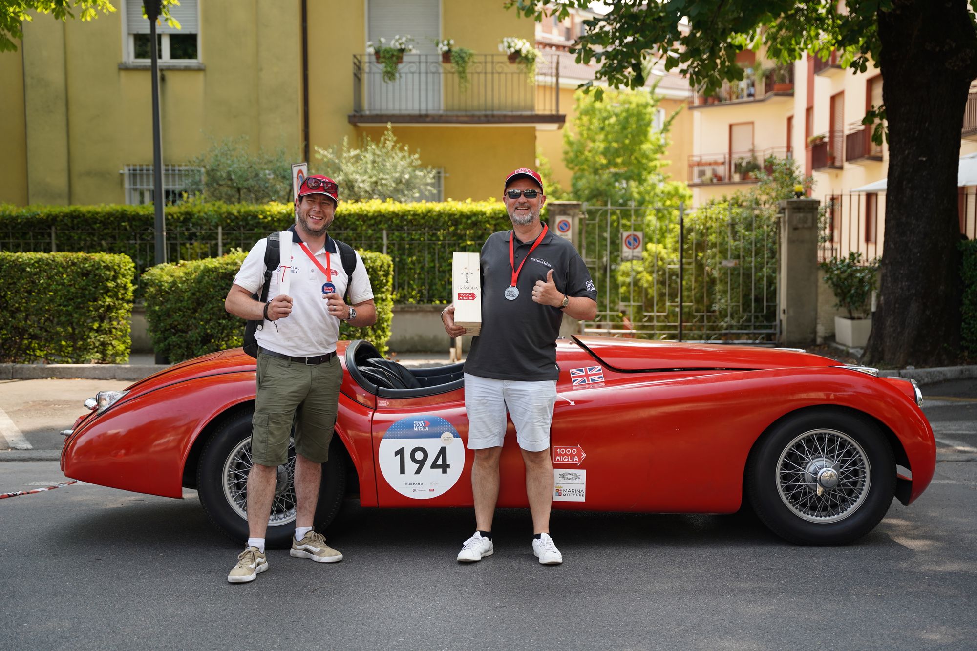 Hilton & Moss complete the 2025 1000 Miglia!