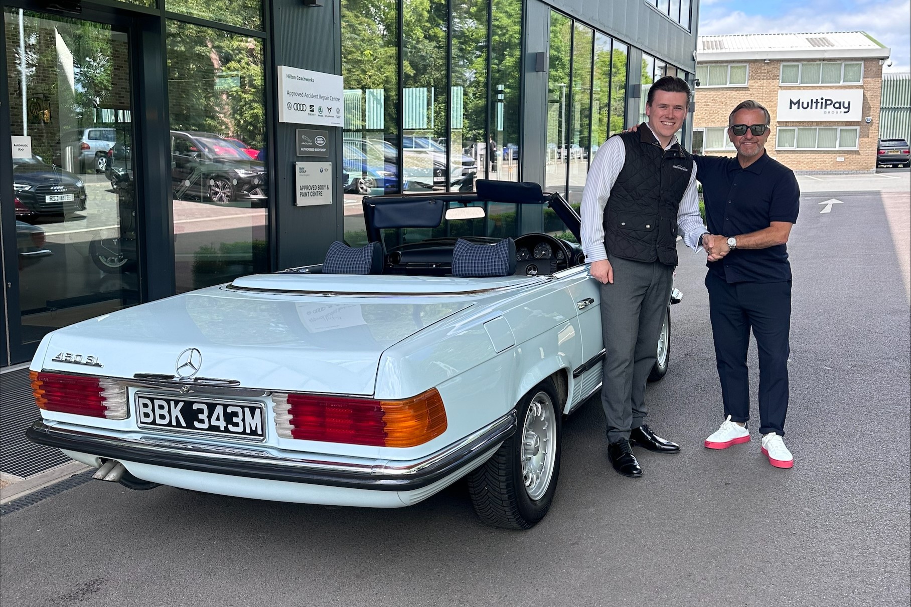 Mercedes-Benz 450SL R107 Interior Re-Trim Restoration